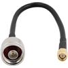 Uxcell Tipo N Maschio a SMA Maschio Connettore Antenna Pigtail Cavo 8 Pollice