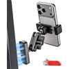 woleyi Supporto magnetico per telefono per frigorifero, palestra, carrello elevatore, trattore, supporto magnetico da parete per tutti i telefoni, iPhone 17 16 Pro Max, Android