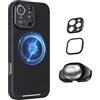 SMALLRIG FilMov 16 Pro Kit Phone Case Leggera per iPhone 16 Pro, Phone Video per Telefono con Capture Grip/Piastra Posteriore per Obiettivo T-mount, Supporto per MagSafe - 4988