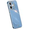 RankOne La Custodia del Telefono è Adatta per OPPO A5 Pro 5G / OPPO A5 Pro (4G) (6.67 Inches), Case per Cellulare in Silicone con Telaio Galvanico - Blu navy