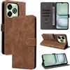 BELLA BEAR Cover Umidigi G9X 4G, [Tecnologia di Blocco RFID] Custodia per Umidigi G9X 4G, Custodia Umidigi G9X 4G con [Supporto Scheda] [Funzione Kickstand]-Marrone