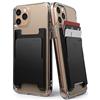 Ringke Slot Card Holder (2 Pezzi), Porta Carte Adesivo Rigida PC Portafoglio Compatibile con Custodie per Smartphone - Black