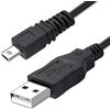 Dragon Trading - Cavo USB di ricambio compatibile UC-E6 per fotocamere Panasonic Lumix DMC-GX7 / DMC-LZ30 / GF6, trasferimento dati veloce e connessione sicura, accessori per fotocamere