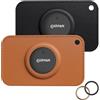 CHZHVAN Android Tracker Tag con Porta Carte,Localizzatore Compatibile con Google Funzioni Trova APP(Solo Android),Bluetooth Finder per Portafoglio,Bagagli,Borse,Zaini,Impermeabile IP67,Batteria Sostituibile