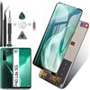 RongZy Schermo LCD per Huawei P40 lite 5G Display Touch Screen Digitizer Parti di Ricambio di Riparazione con Strumenti (Nero)