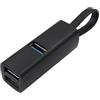 RIIEYOCA Hub USB A a USB 3.0, 3 porte USB 3.0, hub USB 2.0, mini alluminio portatile, 3 porte, splitter Storage USB, hub di espansione per auto, telefoni cellulari, notebook, PC