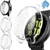 Fintie 3 Pezzi Cover per Garmin Vivoactive 5, Protezione Morbide TPU Custodia con Pellicola Protettiva