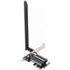 Bewinner WiFi 6E PCIe Card AX5400 4174MBPS Adattatore TRI con Bluetooth 5.2 per PC Desktop, 6GHz/5GHz/2,4 GHz Scheda di Rete Wireless per 10 11 (Antenna da 8 dB)