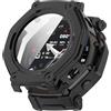FiiMoo Cover con Pellicola Protettiva per Amazfit T-Rex 3 Pro Custodia, Custodia Protettiva, [Tocco Sensibile][HD Clear], Custodia Protettore Schermo per Amazfit T-Rex 3 Pro - Nero