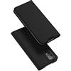 DUX DUCIS Cover per Samsung Galaxy A52 / A52S, Flip Caso Custodia Pelle PU con [Funzione Stand] [Slot Cart] [Magnetica] per Samsung Galaxy A52 / A52S (Nero)