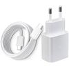 Kayshow Caricatore USB C 25W per Samsung, Caricatore Rapido con Cavo di Ricarica di Tipo C per Samsung Galaxy S24 S23 S24+ S22 Ultra S21 Ultra S21 FE S20 A54 A53, Caricabatterie a Ricarica Super Veloce