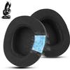 Wzsipod-Cuscinetti di ricambio in gel refrigerante per cuffie da gaming SteelSeries Arctis, Nova Pro Wired, Nova 1/1X/1P/3/7/7X/7P, suono migliorato, ultra comfort (nero)