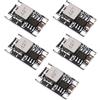YINETTECH 5PCS DC-DC Step-down PCB Modulo di alimentazione 5V-30V Ingresso a 5V Uscita 1.5A Mini Step-Down Veicolo Alimentatore per Veicoli Modello di Aeromobile (5V)