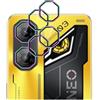 GIOPUEY 2 Pezzi Pellicola Fotocamera Compatibile con Nubia Neo 3, [Protezione Completa][Doppia Protezione] Metallo + Vetro Temperato, Protezione Fotocamera - Colorful