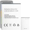 Aousavo Batteria di ricambio per cellulare NEO 2286, compatibile con cellulare NEO, Olympia 2286, NEO Sostituisce 200869, NEO Telefono cellulare