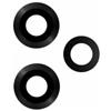 Generic Compatibile con Xiaomi Redmi Note 12 PRO 5G 22101316I 22101316 Ricambio Sostituzione Kit Lenti OBBIETTIVO vetri Posteriore vetrino scocca Lente Fotocamera Back Camera + Biadesivo Adesivo