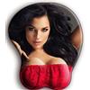 Insider Sexy mousepad silicone palm rest 3D tette seno ragazza rossa