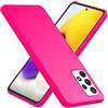 NALIA Custodia Silicone Neon per Samsung Galaxy A72 - Cover, Pink