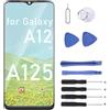 digi marker Sostituzione dello schermo per Samsung Galaxy A12 SM-A125F Display LCD Touch Screen Digitizer Assembly Strumenti di riparazione compatibili con Samsung Galaxy A12