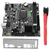 ASHATA Scheda madre USB3.0 SATA LGA 1155 per scheda madre del computer desktop Scheda madre DDR3 VGA + HDMI per B75