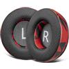 SOULWIT 90 Mm Mesh Tessuto Cuscinetti Auricolari di Ricambio per AKG Pro Audio K845 K845BT K545 K540 K275 K267 K245 K182 K167 Cuffie, Cuscinetti Auricolari con Schiuma di Isolamento Acustico.