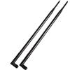 TREADALT-TEC Antenna WiFi Bluetooth 2X 10dBi Dual Band Omni direzionale Antenna 2.4Ghz/5Ghz con RP-SMA Maschio Connettore per Wireless Wi-Fi Router Network Dispositivi PC Camera