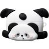 GULVQYF Custodia in silicone per AirPods Pro di seconda generazione con portachiavi, design con simpatico motivo panda in stile cartone animato, antiurto, per AirPods Pro 2