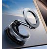 Romuto 2026 Porta Cellulare Auto per MagSafe【360° Rotazione ＆ Pieghevole】 Supporto Telefono Auto con Forte Ventosa e Alta Stabilità,Supporto Magnetico Per iPhone 17 16 15 14 13 12 e Samsung S25