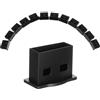 Sorcristy 12 tappi antipolvere per porta USB, in silicone, antipolvere, per computer, laptop, TV, router, tutti i dispositivi
