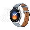 Renwox 5pcs pellicola idrogel screen protector per Xiaomi Watch 5 1.54 Orologio intelligente Pellicola protettiva flessibile HD trasparente TPU [Touch Sensitive] [Bubble Free]