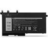 HUBEI 93FTF D4CMT GJKNX DJWGP DV9NT FPT1C GD1JP 83XPC 00JWGP Sostituzione della batteria del laptop per Dell Precision 15 3520 3530 Latitude 5280 5288 E5480 E5580 E5490 E5590 5491 5591 Series(11.4V 51Wh)