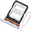 ExtKry Porta SIM per Xiaomi 14T Pro Vassoio SIM,Argento | Qualità originale slot SIM porta scheda slot scheda SIM vassoio porta per scheda SIM con pin espulsione.