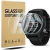 Suoman Diruite 4 Pezzi Compatibile con Garmin Forerunner 255S/255S Music Protettiva Schermo, HD Vetro Temperato Protettiva Pellicola[Senza Bolle]