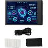 Cerlingwee Mini Schermo USB IPS da 3,5 Pollici per Monitor della Temperatura e Dati CPU PC con Sottoschermo USB C Risoluzione 320x480