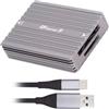 CY Lettore di schede USB3.1 Type-C USB3.0 Type-A a CF Express Extension CFE Type-A e Type-B CFA R5 Z6 Z7 CFB Scheda di memoria
