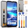 ARSSLY LCD Schermo per Blackview BL8800 Display per Blackview BL8800 / BL8800 PRO 5G Touchscreen Digitazer Assembly con Riparazione Kit (Nero, 6.85)