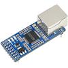 Coolwell 2-CH UART To Ethernet Converter Module, Bi-direction Serial Port Transparent Transmission between UART TTL and RJ45,802.3-compliant