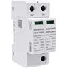 A2ZWORLD SPD Scaricatore di Sovratensione DC 1000V Tipo 2 T2 40kA 2P 2 Moduli DIN 3.5kV IP20 Per Impianti Fotovoltaici IEC 61643-31
