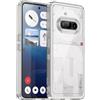TINGYR Cover Compatibile con Nothing Phone 3a, Custodia Protettiva AntiGraffio Crystal Clear TPU+Acrilico, Custodia Cover Compatibile con Nothing Phone 3a.(Trasparente)