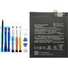 Vvuilsty BM4R Batteria di ricambio per Xiaomi Mi 10 Lite 5G M2002J9G M2002J9S, batteria ricaricabile a 0 cicli compatibile con Xiaomi Mi 10 Lite 5G M2002J9G M2002J9S con kit di riparazione