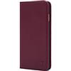 32ndShop 32nd Serie Classica - Custodia a Portafoglio in Pelle Vera per Apple iPhone 7, 8, SE (2020) & SE (2022), Case in Pelle con Diversi Comparti, Chiusura Magnetica e Supporto Integrato - Borgogna