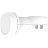 Inverto 5277 IDLP-WDB01-00PRO-OPP - LNB singolo 40 mm con porte orizzontali/verticali, LO 10,40 GHz (EU), colore: Bianco