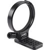 Hersmay Fascetta per treppiede in metallo per obiettivo Sigma 100-400 F5-6.3 DG DN OS per Sony E Mount Art 105 mm F1.4 DG HSM, piastra a sgancio rapido integrata