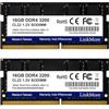 LinkMore Kit 32 GB (2 x 16 GB) DDR4 3200 MHz SODIMM (PC4-25600) CL19 1.2V Laptop Memory Module