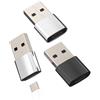Kefiany Adattatore USB Maschio a USB C Femmina(3pack)per IPhone Type C Cavo Ricarica Adapter Tipo C OTG 3.0 USB-A Connettore PC Spina Dati Connessione Tablet Convertitore per iPad per Apple Compatibile con