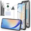 RongZy LCD Display per Samsung Galaxy A34 5G A346B Schermo LCD Touch Screen Assemblea Sostituzione di Vetro Digitalizzatore con Strumenti(6.6, Nero con Cornice)