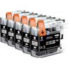 Yowell 5 cartucce LC223XL nere compatibili con Brother LC223 nero per Brother MFC J5320DW cartucce per Brother DCP J562DW J4120DW, e MFC J4420DW J480DW J880DW J4620DW (5 LC-223BK)