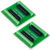 KeeYees 2 Pezzi Kits Scheda di Espansione GPIO 1 in 2 per ESP8266 ESP-12E Scheda di Sviluppo WiFi