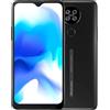 Blackview A80S 4G Smartphone Offerte, 6,21'' HD+, Helio A25 4GB + 64GB, 13MP Quattro Fotocamera, Batteria 4200mAh, Spessore 8,8 mm, Telefono Cellulare Android 10 DUAL SIM Impronta Digitale Nero