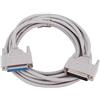 Hyuduo Cavo Prolunga 4.5m per Stampante Porta Parallela e Seriale Adattatore DB9 Maschio a 25 Pin Femmina per Macchina da Incisione